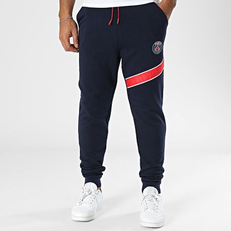 PSG - Paris Saint-Germain P24096 Pantalones de jogging azul marino