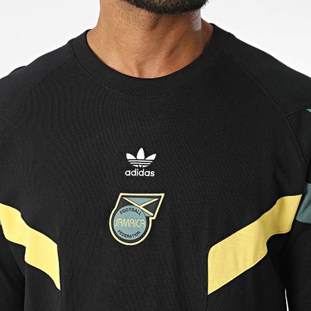 Adidas Originals - JFF Jamaica Fútbol Camiseta IN5566 Negro
