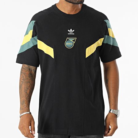 Adidas Originals - JFF Jamaica Fútbol Camiseta IN5566 Negro