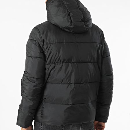 Calvin Klein - Chaqueta acolchada con capucha Logo Tape 0922 Negro
