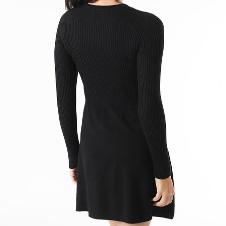 Only - Vestido de manga larga Alma Mujer Negro