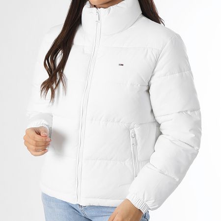 Tommy Jeans - Puffer Essential Mujer 8827 Blanco