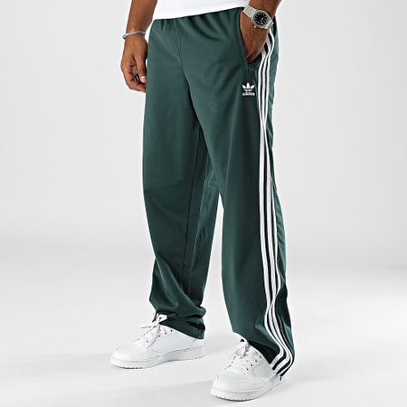Adidas Originals - Pantalón de chándal con banda verde Firebird IY9899