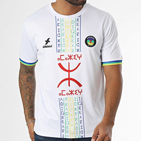 DKALI - Nuevo Amazigh White Football Jersey