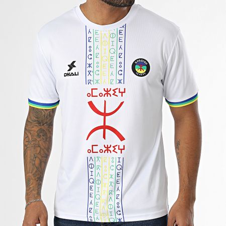 DKALI - Nuevo Amazigh White Football Jersey