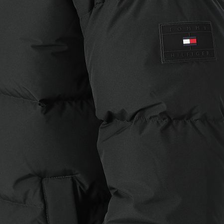 Tommy Hilfiger - Puffer de plumón con capucha 6599 Negro
