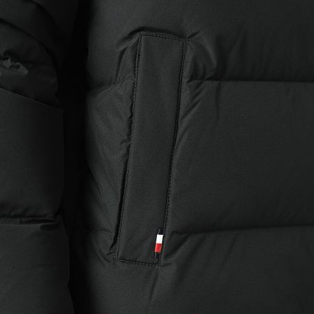 Tommy Hilfiger - Puffer de plumón con capucha 6599 Negro