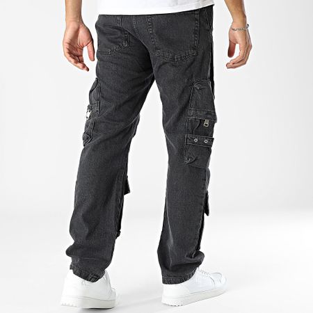 Uniplay - DP054 Cargo Jeans Negro