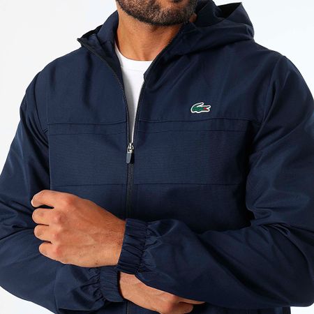 Lacoste - Chándal Regular Fit Logo Cocodrilo Azul Marino