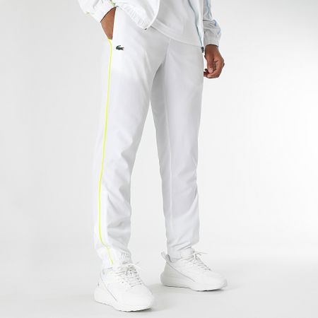 Lacoste - Chándal Regular Fit Logo Cocodrilo Blanco