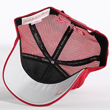Mitchell and Ness - Gorra Trucker Miami Heat HT8032 Evergreen