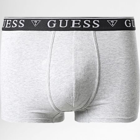 Guess - Juego de 5 calzoncillos U4YG16-K6YW1 Negro Blanco Gris Brezo Azul marino Real