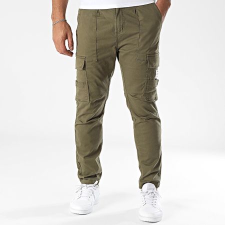 Deeluxe - Pantalones cargo Madison Regular P7056M Verde caqui