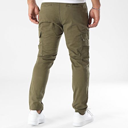 Deeluxe - Pantalones cargo Madison Regular P7056M Verde caqui