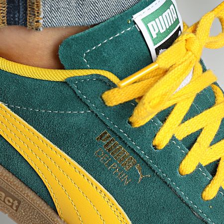 Puma - Delphin 390685 Zapatillas Sizzle Amarillo Malaquita