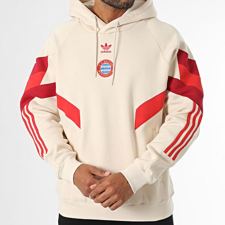 Adidas Originals - Bayern Munich Sudadera con capucha IS6513 Beige