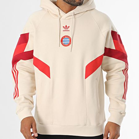 Adidas Originals - Bayern Munich Sudadera con capucha IS6513 Beige