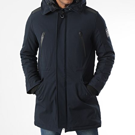Classic Series - Parka con capucha Baryo Azul marino