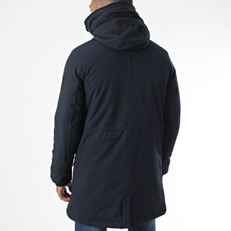 Classic Series - Parka con capucha Baryo Azul marino