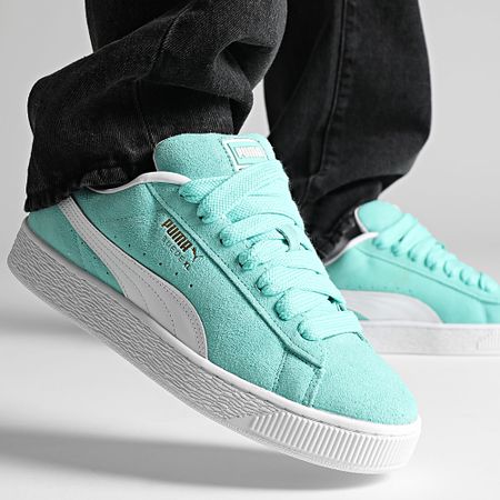 Puma - Zapatillas Suede XL 395205 Mint Puma Blanco