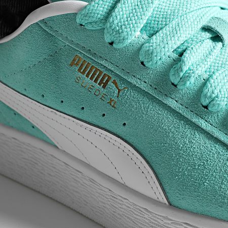 Puma - Zapatillas Suede XL 395205 Mint Puma Blanco