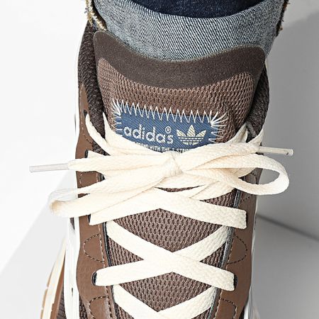 Adidas Originals - Baskets Niteball IIII F4534 Preloved Marrón Wonder Blanco Tierra Strata