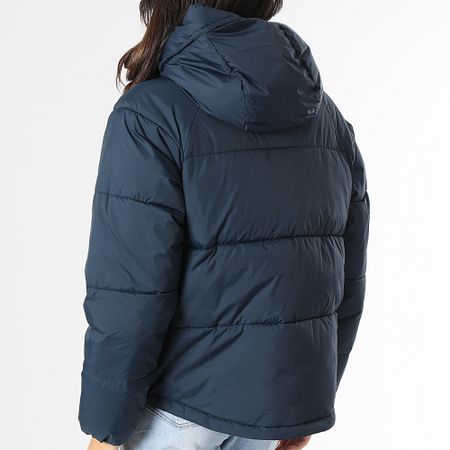 Tommy Jeans - Abrigo de mujer con capucha Puffer Ext 8841 Azul marino
