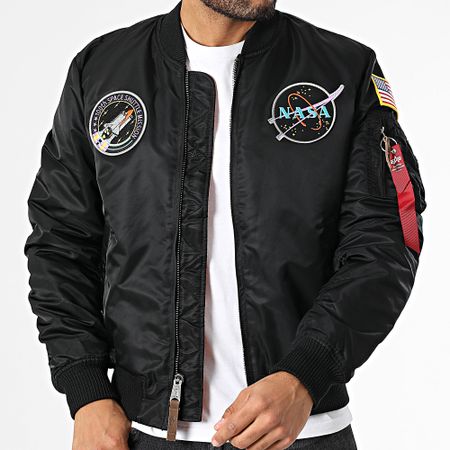 Alpha Industries - Bombardero MA-1 VF Nasa Negro