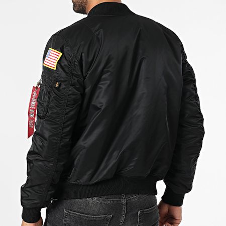Alpha Industries - Bombardero MA-1 VF Nasa Negro