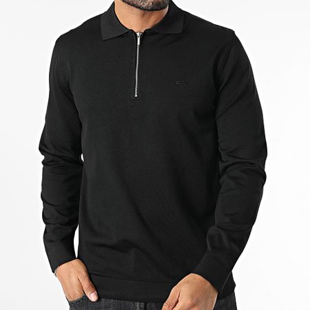 Classic Series - Jersey negro con cremallera