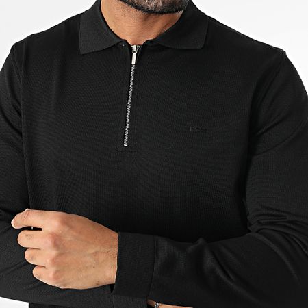 Classic Series - Jersey negro con cremallera
