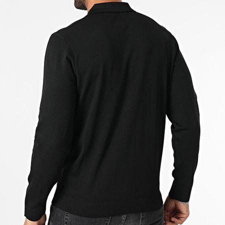 Classic Series - Jersey negro con cremallera