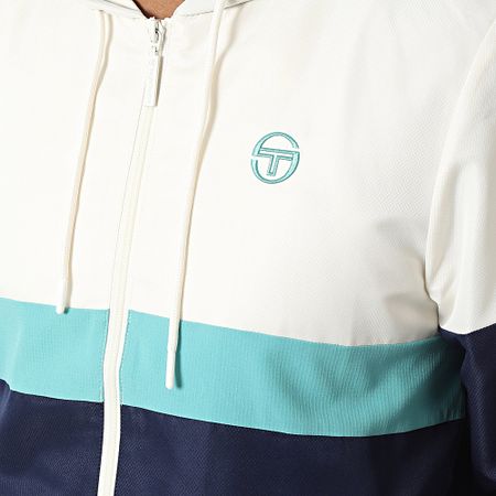 Sergio Tacchini - Kango Traje con Capucha 40797 Azul Marino Beige Claro