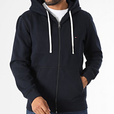 Tommy Hilfiger - Essential 7234 Sudadera con capucha y cremallera Azul Marino