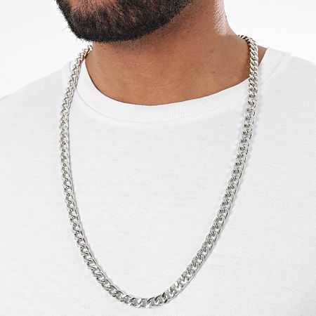 Urban Classics - Collar TB4048 Plata