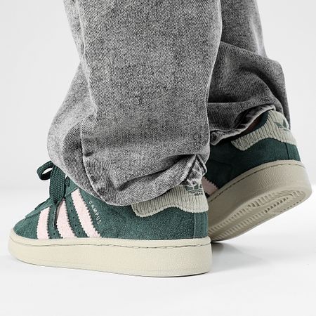 Adidas Originals - Zapatillas Mujer Campus 00s W IG2121 Mineral Verde Arena Rosa Mel Gris Putty