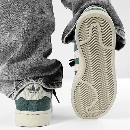 Adidas Originals - Zapatillas Mujer Campus 00s W IG2121 Mineral Verde Arena Rosa Mel Gris Putty