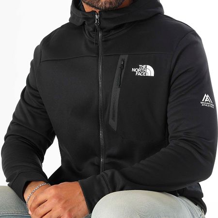 The North Face - Sudadera con capucha y cremallera A893Q Negro