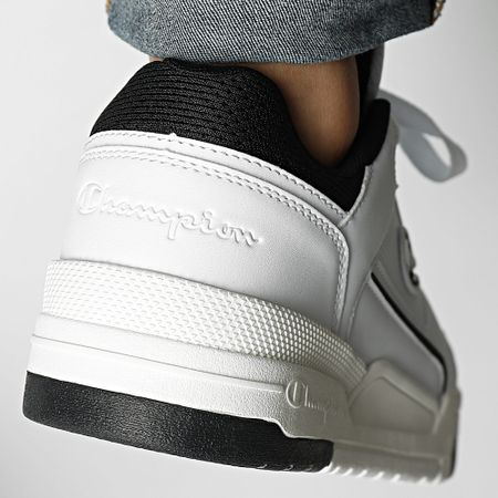 Champion - Heritage Low S22030 Blanco Negro Zapatillas Off White