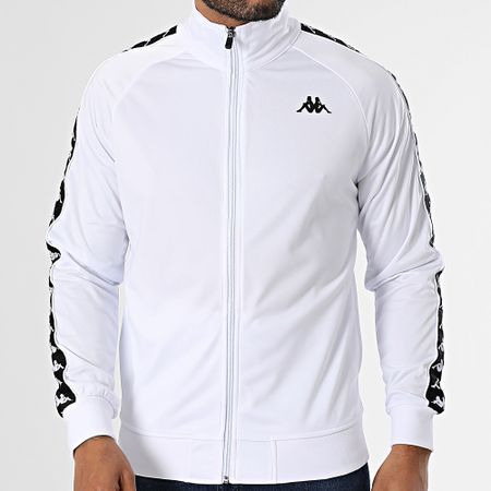 Kappa - Banda Anniston Zip Sweat 301EFU0 Blanco
