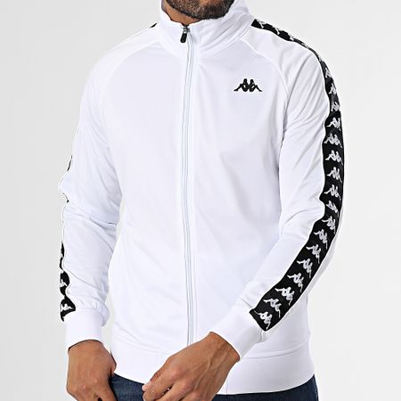 Kappa - Banda Anniston Zip Sweat 301EFU0 Blanco