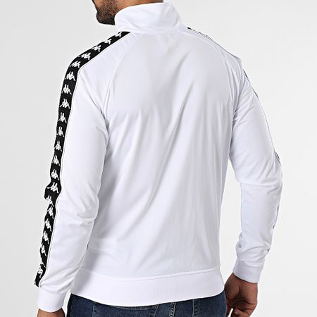 Kappa - Banda Anniston Zip Sweat 301EFU0 Blanco