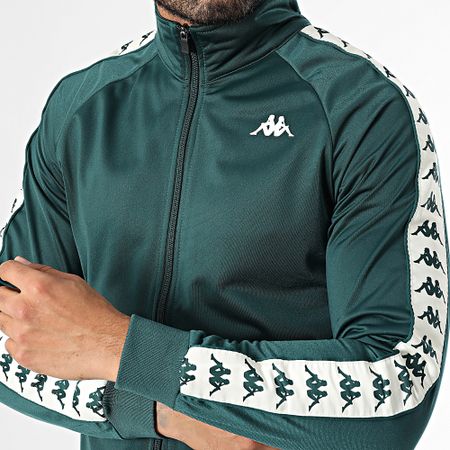 Kappa - Sudadera con cremallera Banda Anniston 301EFU0 Bottle Green