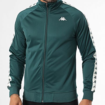 Kappa - Sudadera con cremallera Banda Anniston 301EFU0 Bottle Green