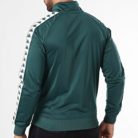 Kappa - Sudadera con cremallera Banda Anniston 301EFU0 Bottle Green