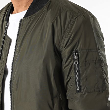 Urban Classics - Bomber TB1446 Verde caqui