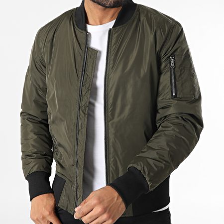 Urban Classics - Bomber TB1446 Verde caqui