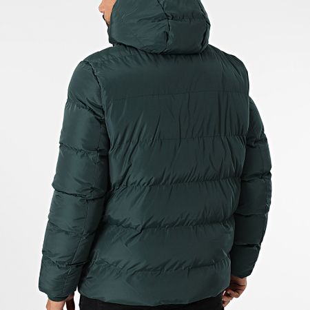 Urban Classics - Chaqueta de pluma con capucha TB1807 Bottle Green