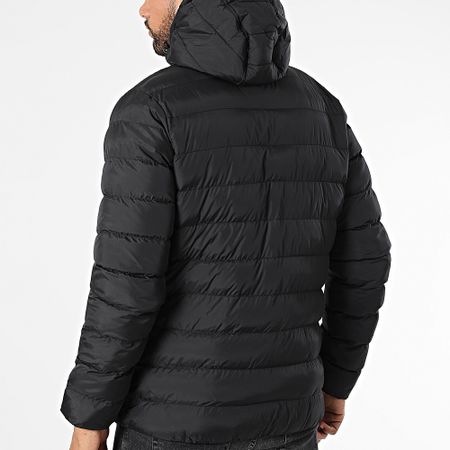 Urban Classics - Chaqueta de pluma con capucha Basic Bubble TB863 Negro