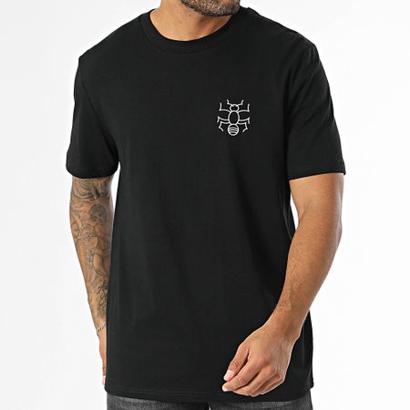 Anthill - Oversize Tee Shirt Large La Fourmilière Negro Blanco